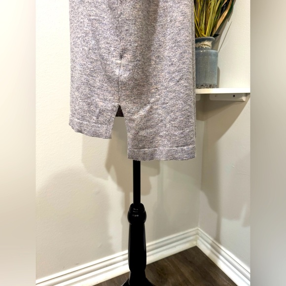 Modern Soul Pink Gray Relaxed Asymmetrical Hemline Tank Top Size 2X - Picture 4 of 6